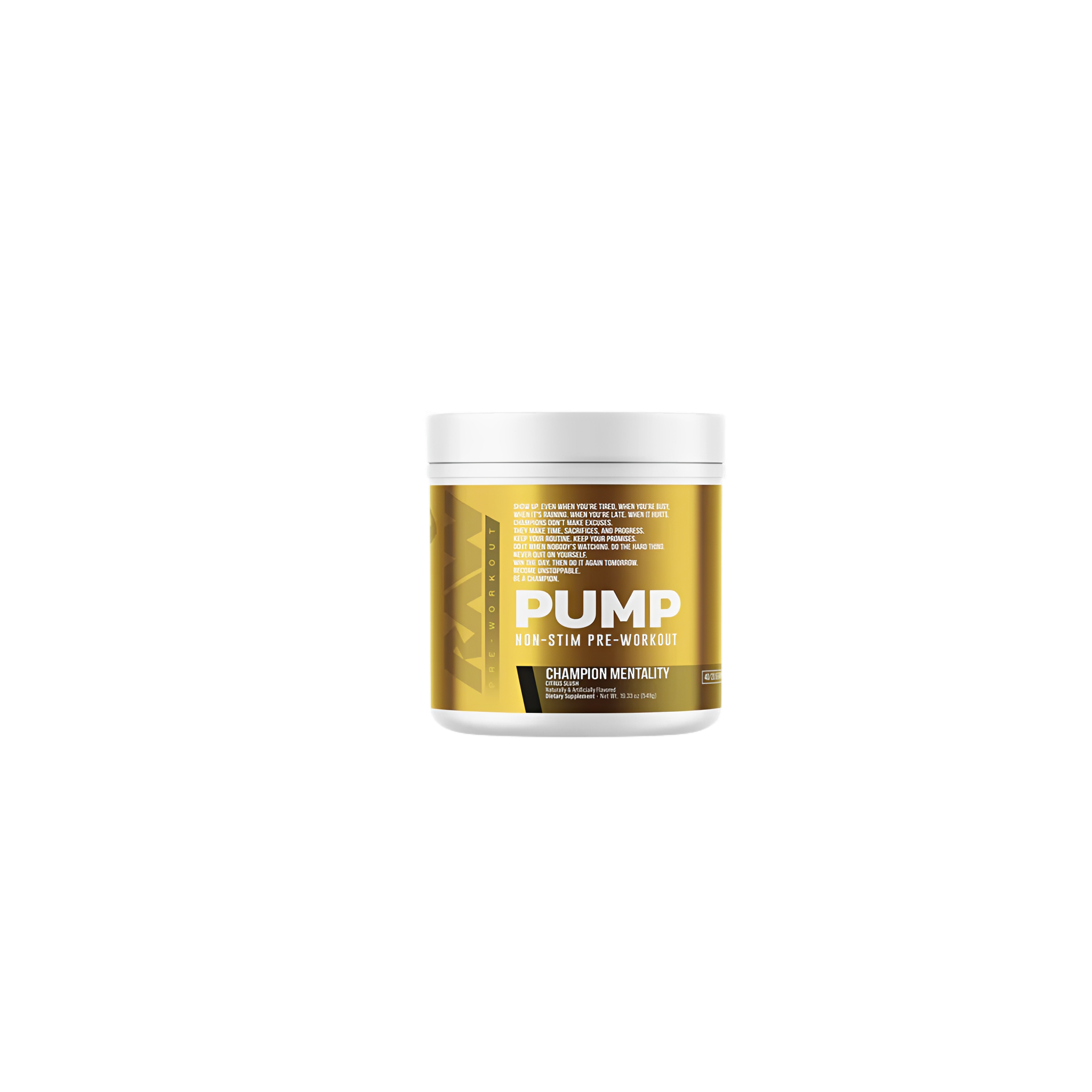 RAW PUMP Non-Stim Pre-Workout