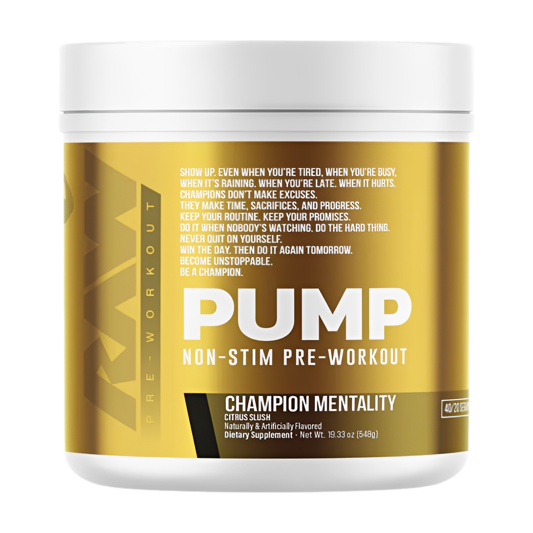 RAW PUMP Non-Stim Pre-Workout