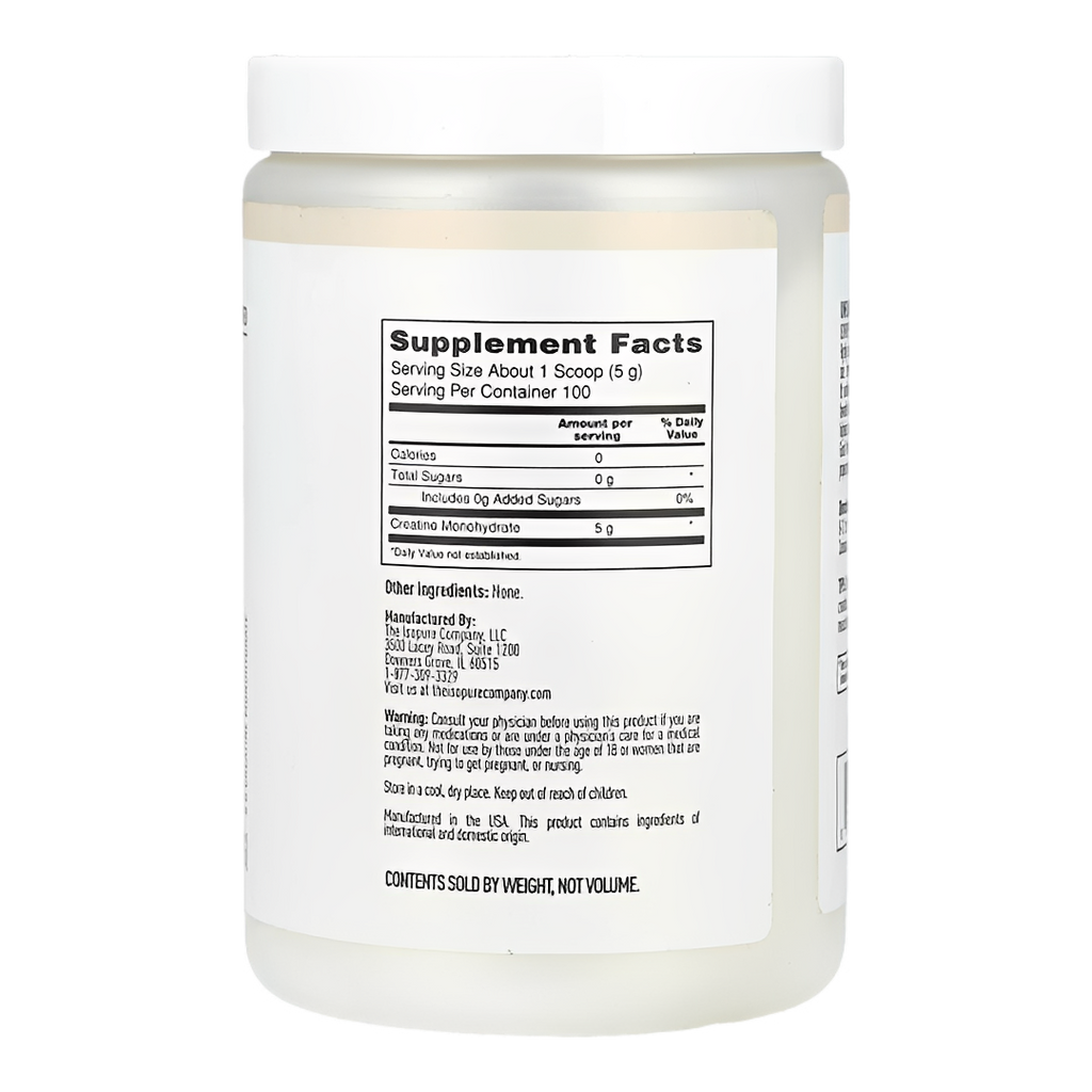 Isopure Creatina Monohidratada 100 serv
