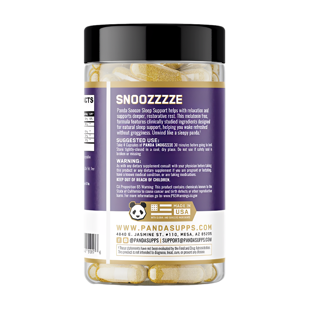 Panda Snoozzze (Premium Sleep & Recovery Support)